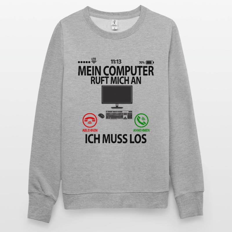 Computerfreak Computer Nerd Computernerd Sprüche Unisex Pullover