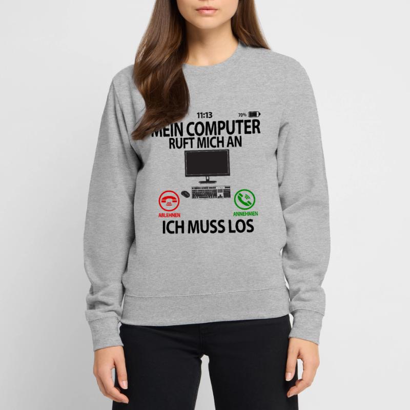 Computerfreak Computer Nerd Computernerd Sprüche Unisex Pullover