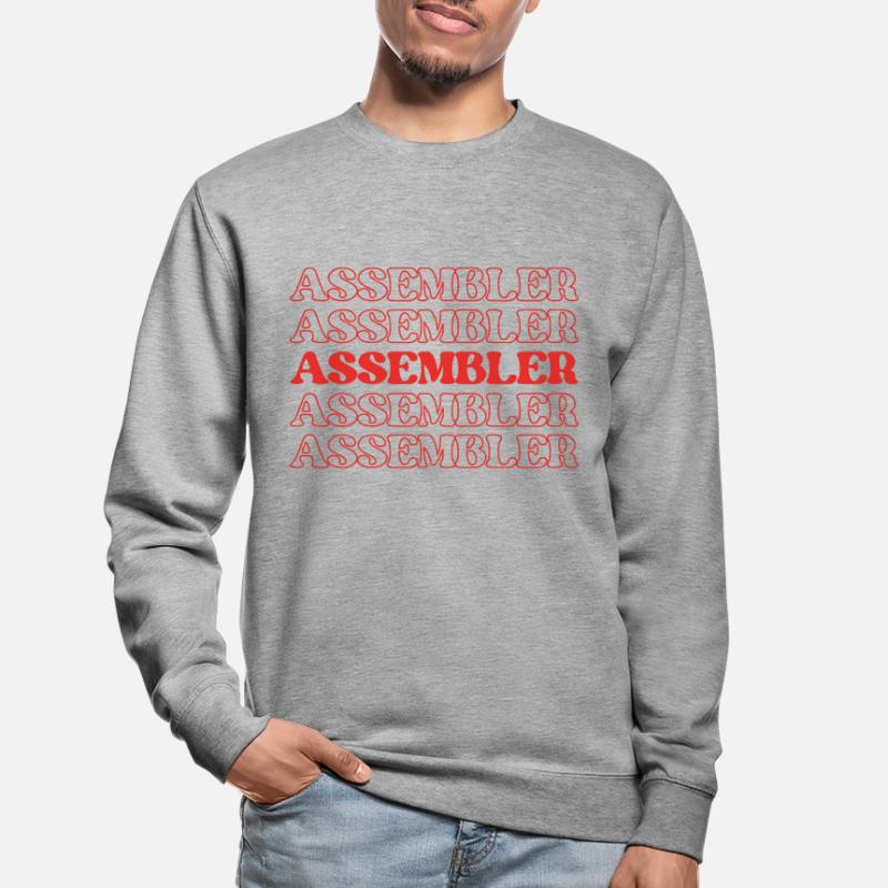 Assembler Fabricator Assembler Constructor Maker Unisex Pullover