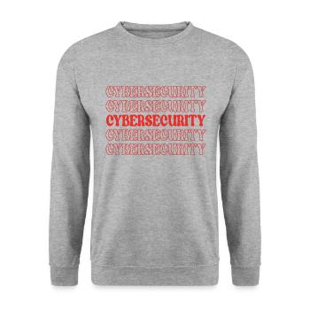 Cybersécurité Sécurité informatique Sécurité Internet - Sweat-shirt Unisexe - gris chiné - Devant - Alina (178cm) & Michal (187cm)
