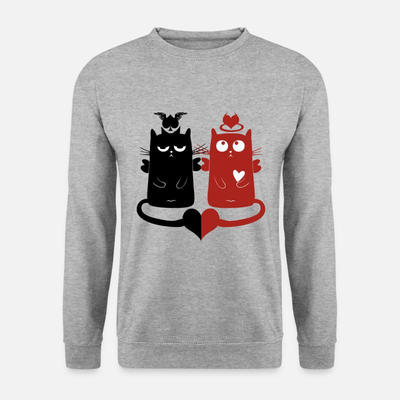Angels and devils - Unisex Sweatshirt - salt & pepper