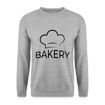 Desserts, Cakes, Bakery, Chef, Cooking, Cakes - Unisex Sweatshirt - salt & pepper - Front - Alina (178cm) & Michal (187cm)