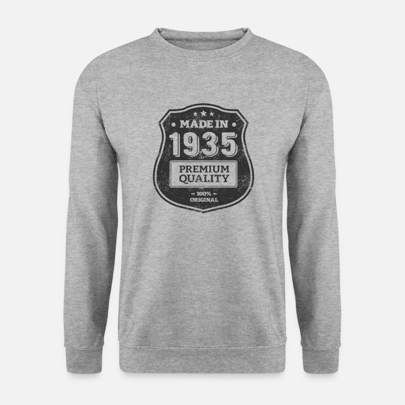 MADE IN 1935 - Unisex Sweatshirt - salt & pepper