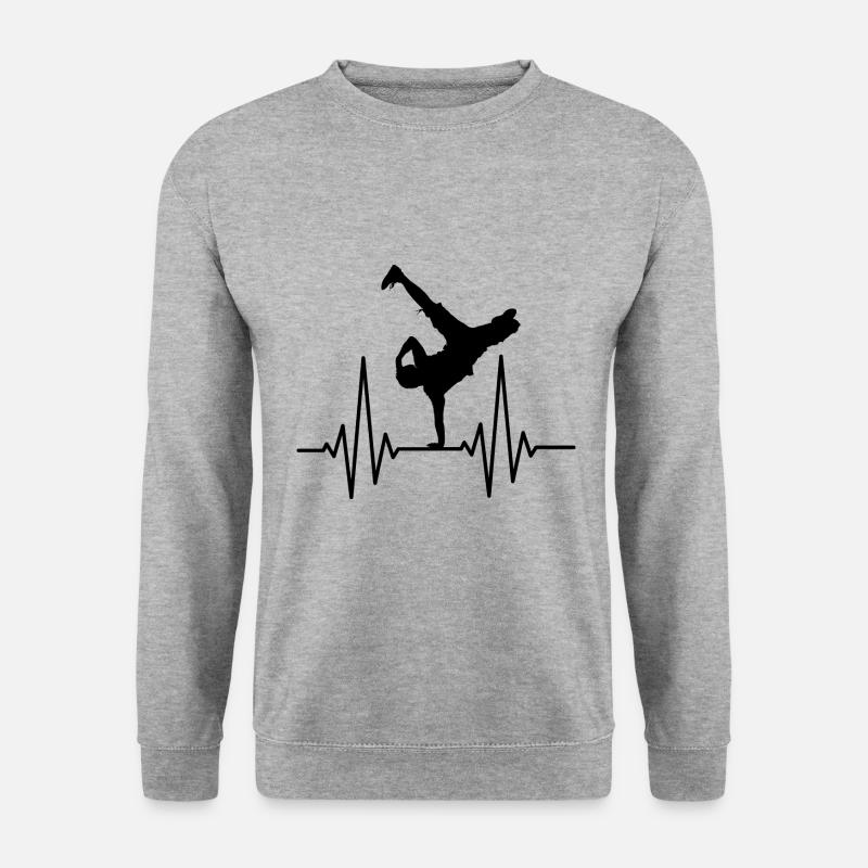Breakdance Breakdancer Hip Hop Gift - Unisex Sweatshirt - salt & pepper