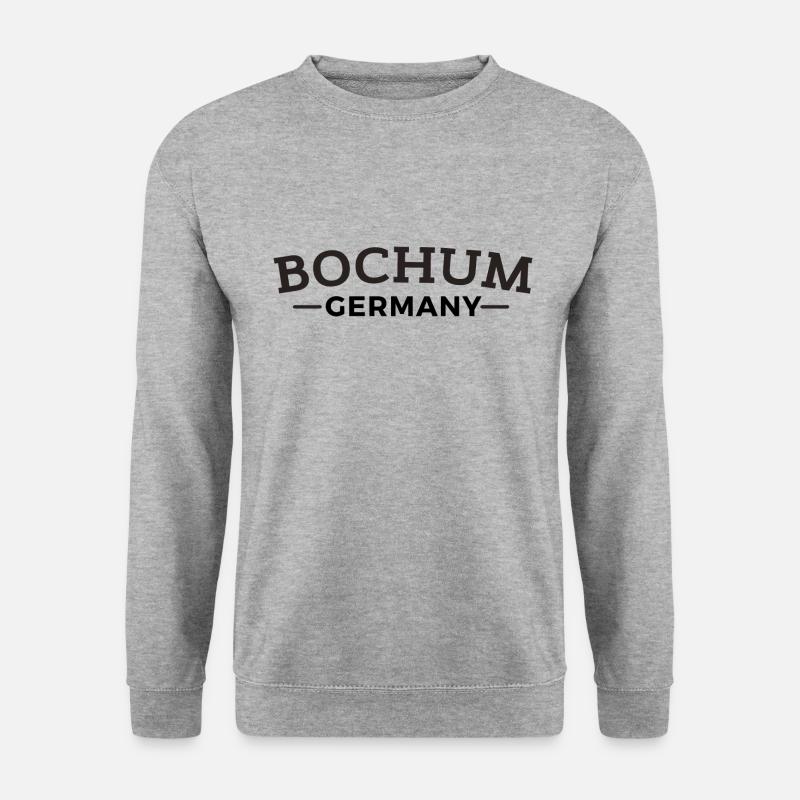 Bochum Germany home gift idea - Unisex Sweatshirt - salt & pepper