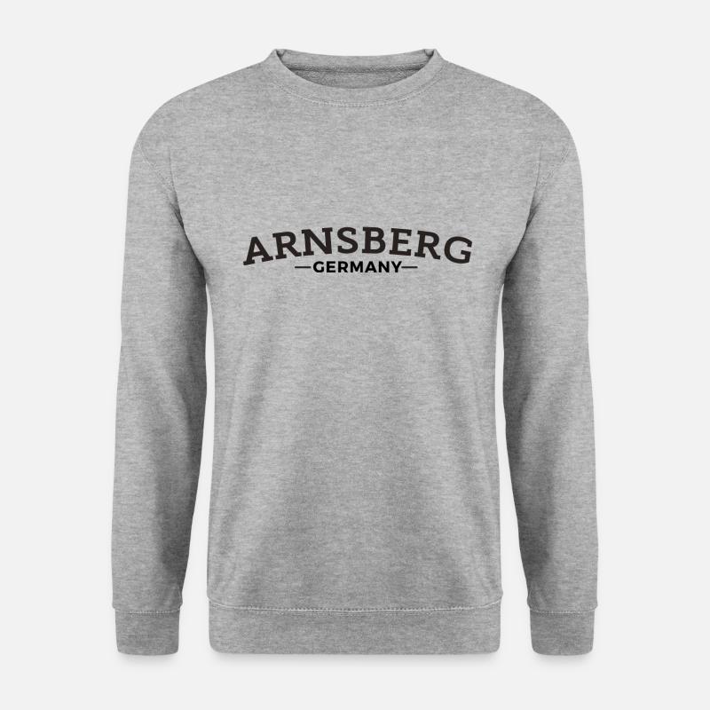 Arnsberg Germany gift idea - Unisex Sweatshirt - salt & pepper