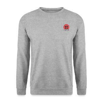 Espi Inside - Sweat-shirt Unisexe - gris chiné - Devant - Alina (178cm) & Michal (187cm)