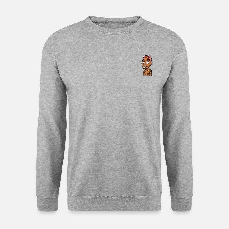 Rapper 2 Pac - Unisex Sweatshirt - salt & pepper