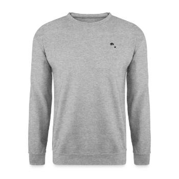 Deadly Potion - Unisex Sweatshirt - salt & pepper - Front - Alina (178cm) & Michal (187cm)