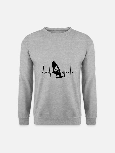 Planche à voile Planche à voile SURF ECR - Sweat-shirt Unisexe - gris chiné