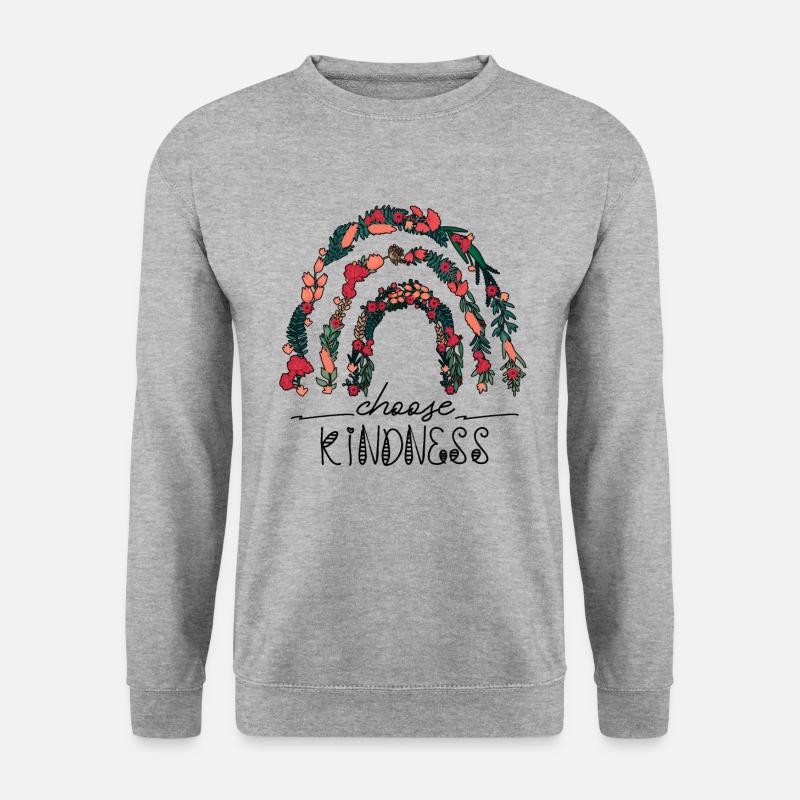 Choose Kindness Be Kind - Unisex Sweatshirt - salt & pepper