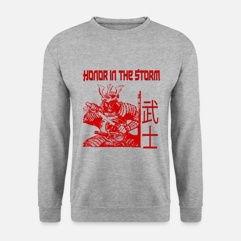 Samurai Warrior - Unisex Sweatshirt - salt & pepper