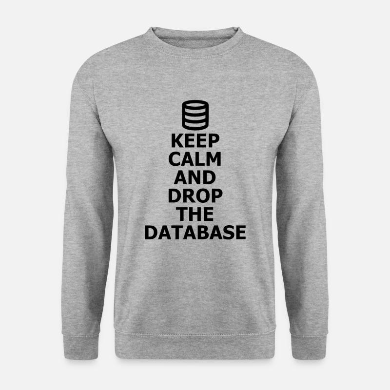 Database Admin DBA - Unisex Sweatshirt - salt & pepper