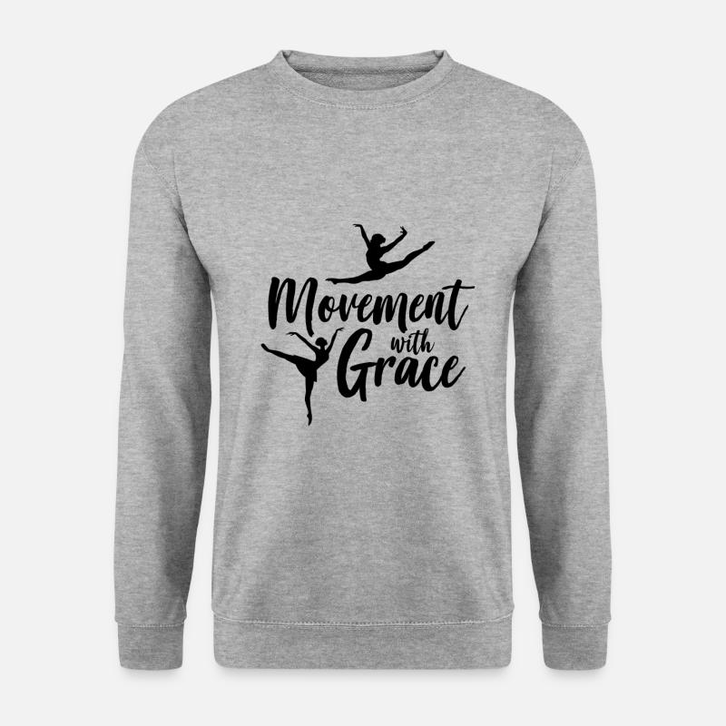 Ballett - Unisex Pullover - Weißgrau meliert