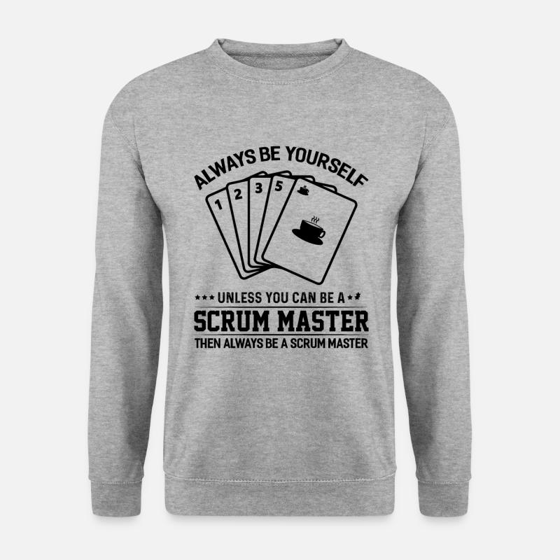 Scrum Master Agile Software Development - Unisex Sweatshirt - salt & pepper