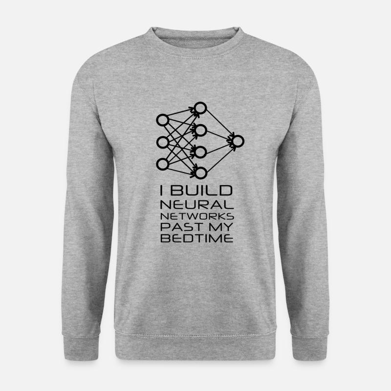 Neural Network - Machine Learning - Unisex Sweatshirt - salt & pepper