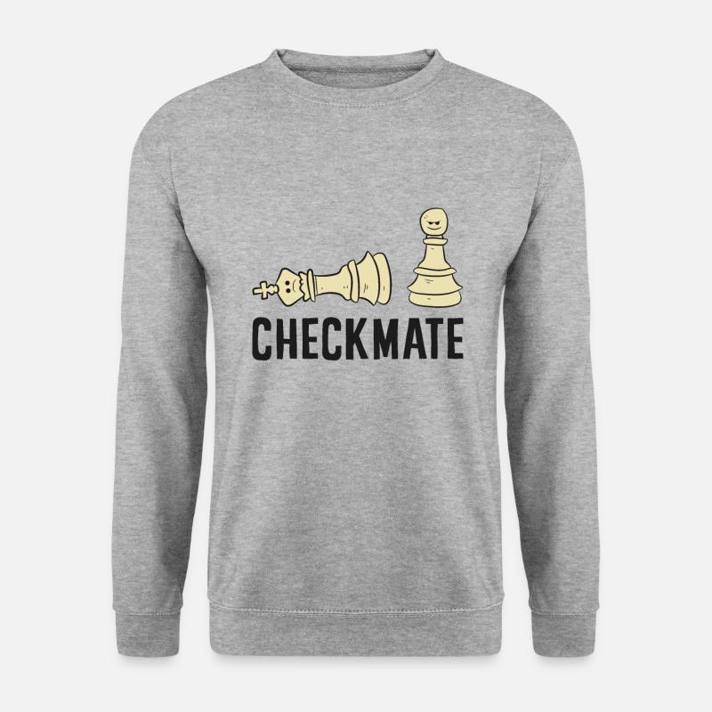 Chess Checkmate Funny Chess Player - Unisex Sweatshirt - salt & pepper