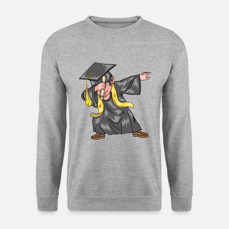 Dabbing Graduation Class Graduating Student - Sweat-shirt Unisexe - gris chiné