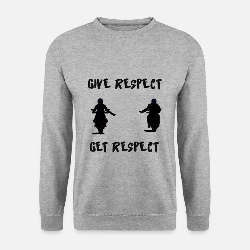 motorcycle - Unisex Sweatshirt - salt & pepper
