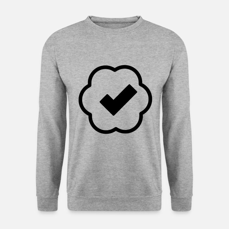 Hook Emoji Sketch Drawing - Unisex Sweatshirt - salt & pepper