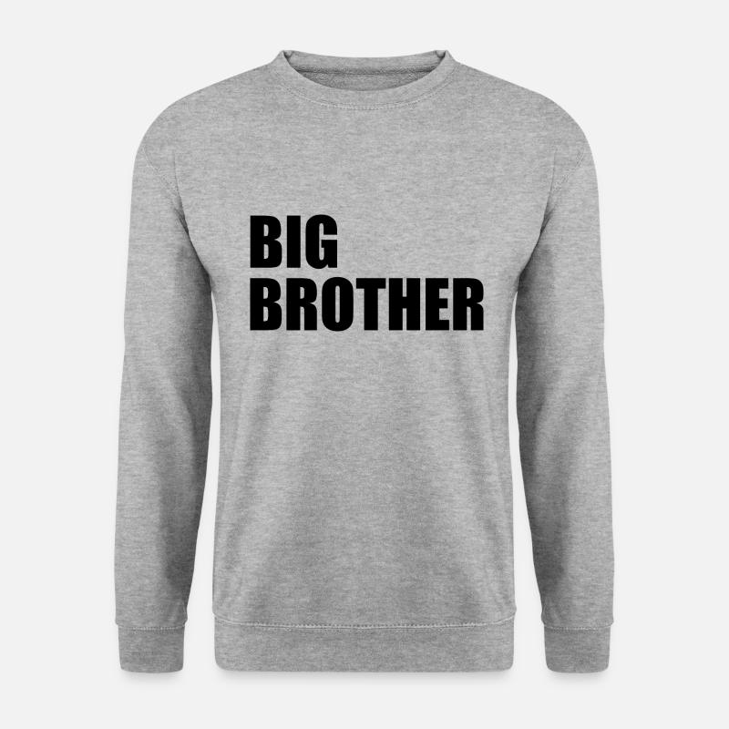 Big brother - Unisex Pullover - Weißgrau meliert