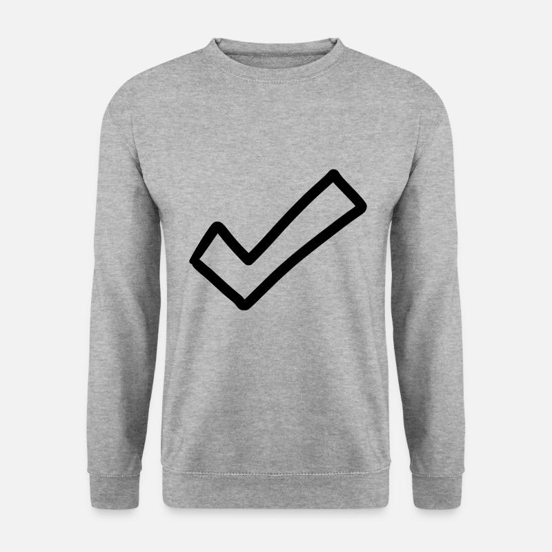 Hook Emoji Sketch Drawing - Unisex Sweatshirt - salt & pepper