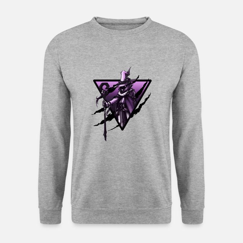 black mage triangle - Unisex Sweatshirt - salt & pepper