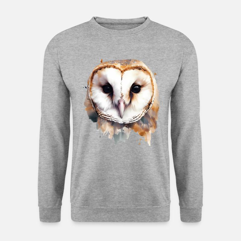 Barn Owl - Unisex Sweatshirt - salt & pepper