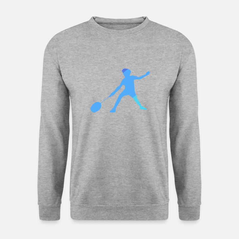 Badminton Smash Drop Clear - Unisex Sweatshirt - salt & pepper
