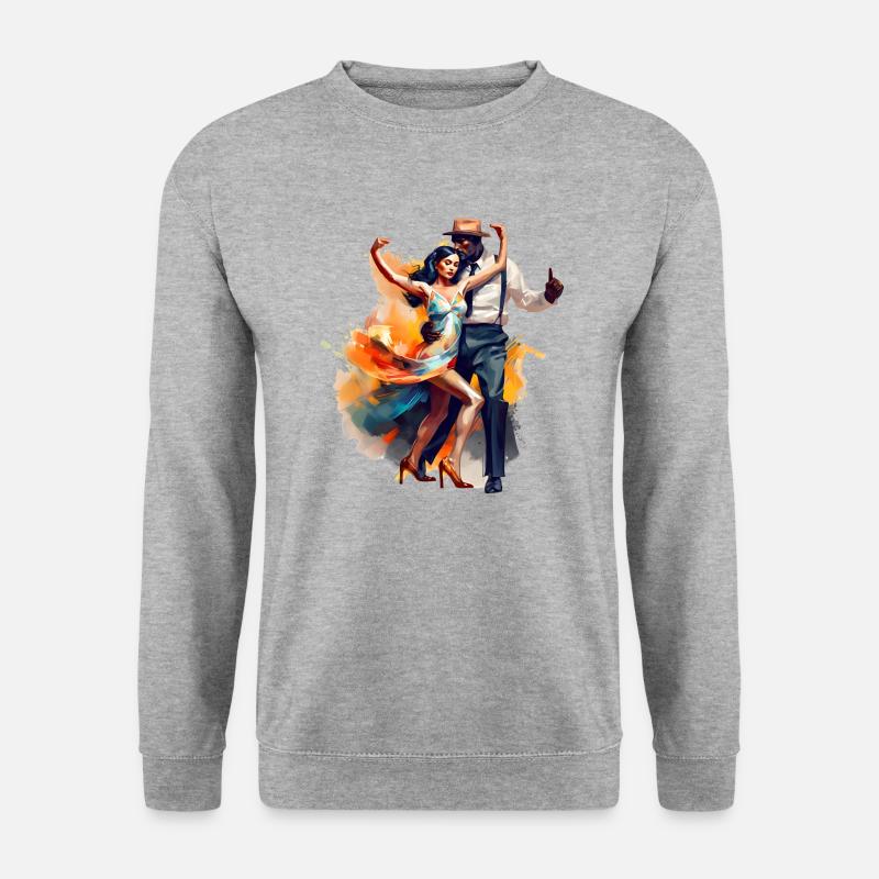 Mambo is a popular dance - Unisex Sweatshirt - salt & pepper