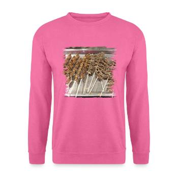 Bist du bereit für einen Insekten-Snack? - Unisex Pullover - Pink - Vorne