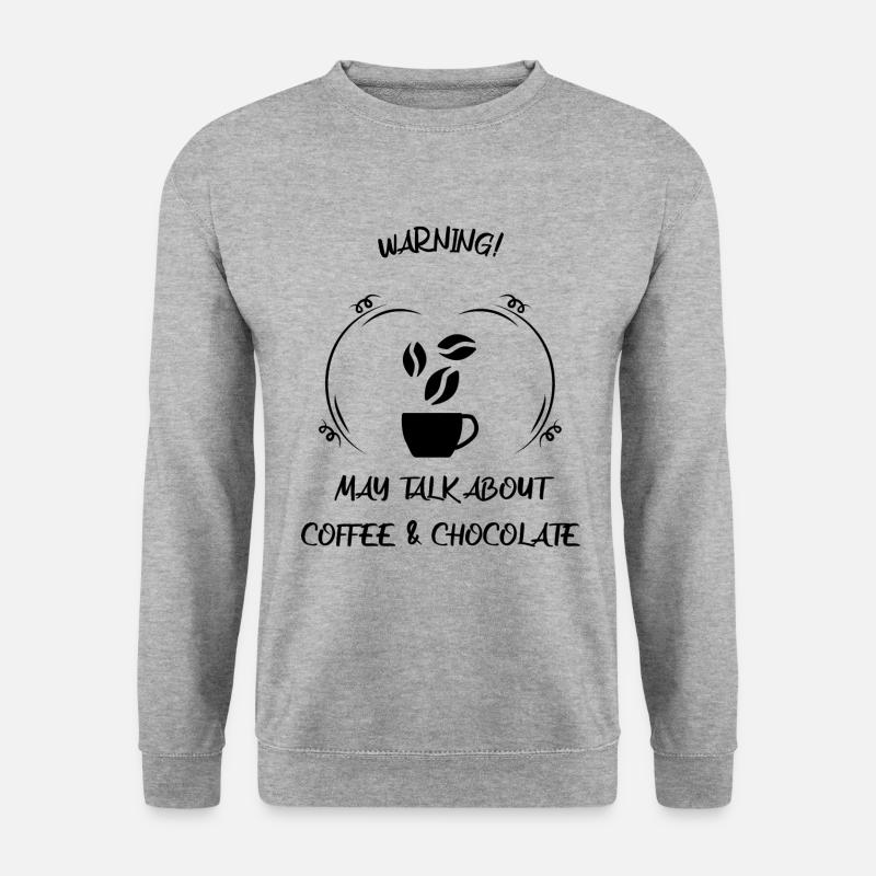 Coffee, espresso, coffee & chocolate - Unisex Sweatshirt - salt & pepper