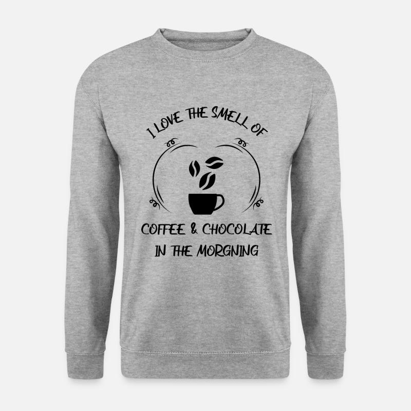 Coffee, espresso, coffee & chocolate - Unisex Sweatshirt - salt & pepper