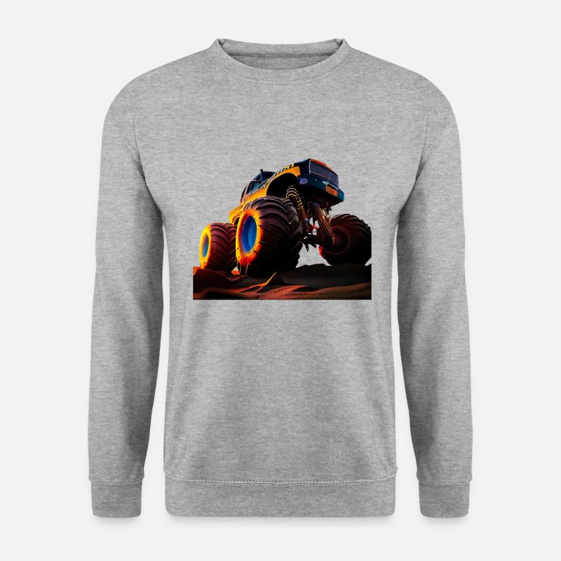 Championnat de course d’accélération - Sweat-shirt Unisexe - gris chiné