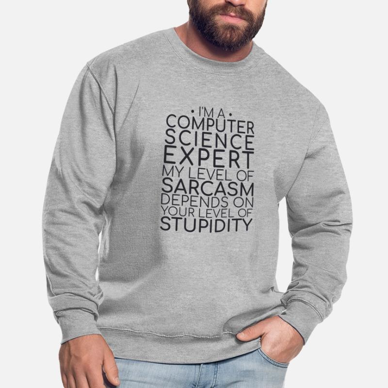 "Computer Science Expert Sarcasm | Informatik" Unisex Pullover