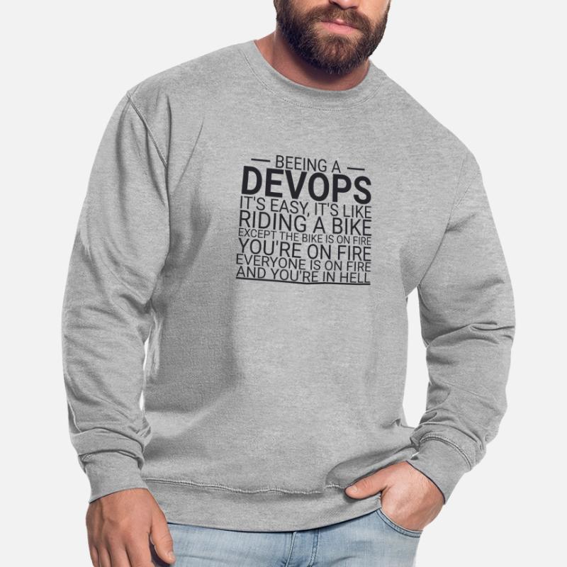 "DevOps Hell | Softwareentwicklung" Unisex Pullover
