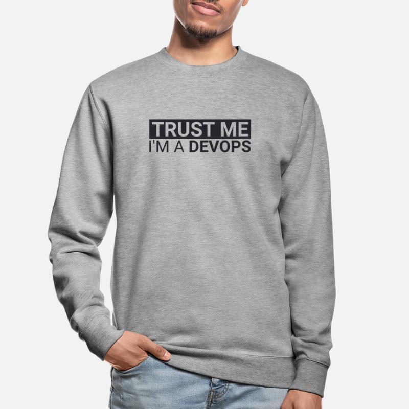 DevOps Trust | Software Development" Unisex Sweatshirt