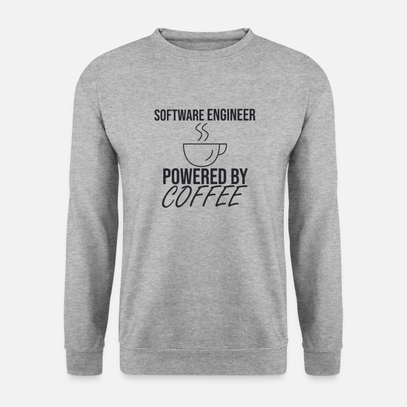 "Software Engineer Coffee | Programming" - Unisex Sweatshirt - salt & pepper