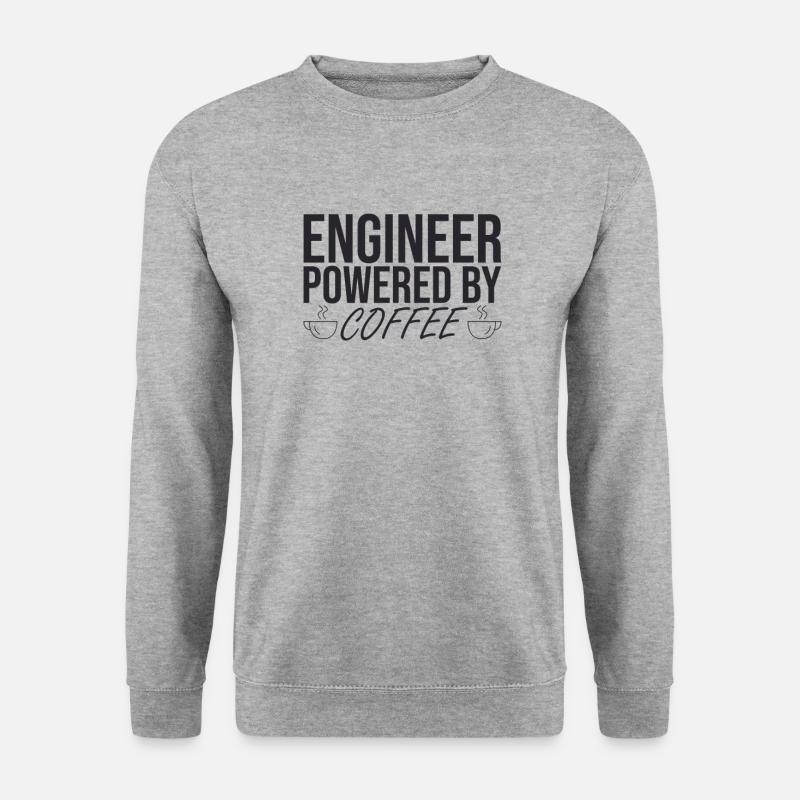 "Engineer Coffee | Engineer" - Unisex Sweatshirt - salt & pepper