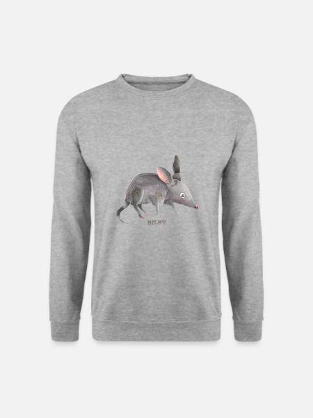 Cute bilby painting - Unisex Sweatshirt - salt & pepper