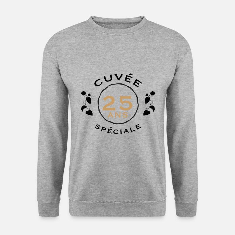 Cuvée spéciale 25 ans - Sweat-shirt Unisexe - gris chiné