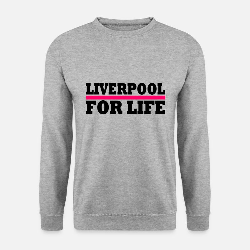 LIVERPOOL - Unisex Pullover - Weißgrau meliert