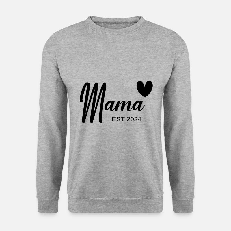 Mama Est 2024 - Unisex Sweatshirt - salt & pepper