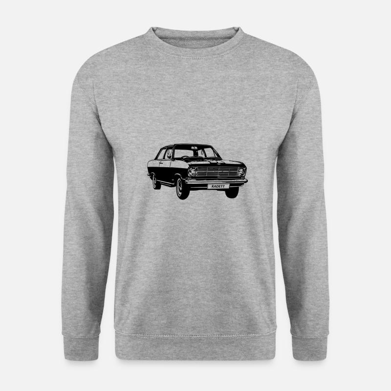 Oldtimer Kadett - Unisex Pullover - Weißgrau meliert