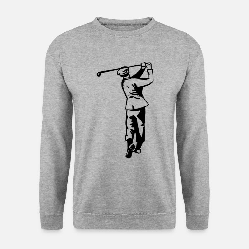 Golf - Golfen - Golfer - Unisex Sweatshirt - salt & pepper