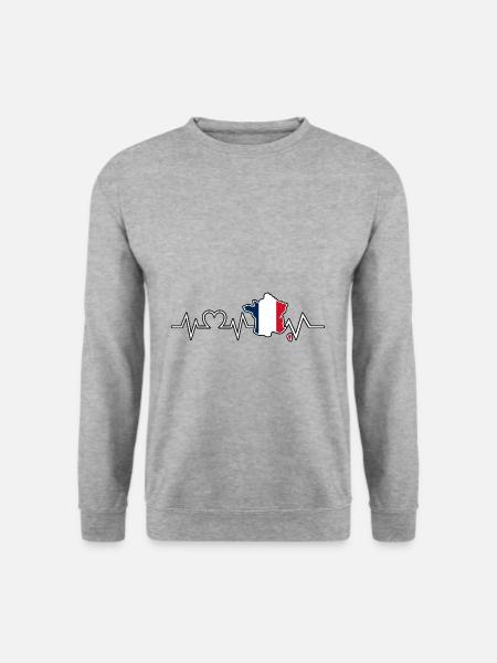 French French France - Unisex Sweatshirt - salt & pepper