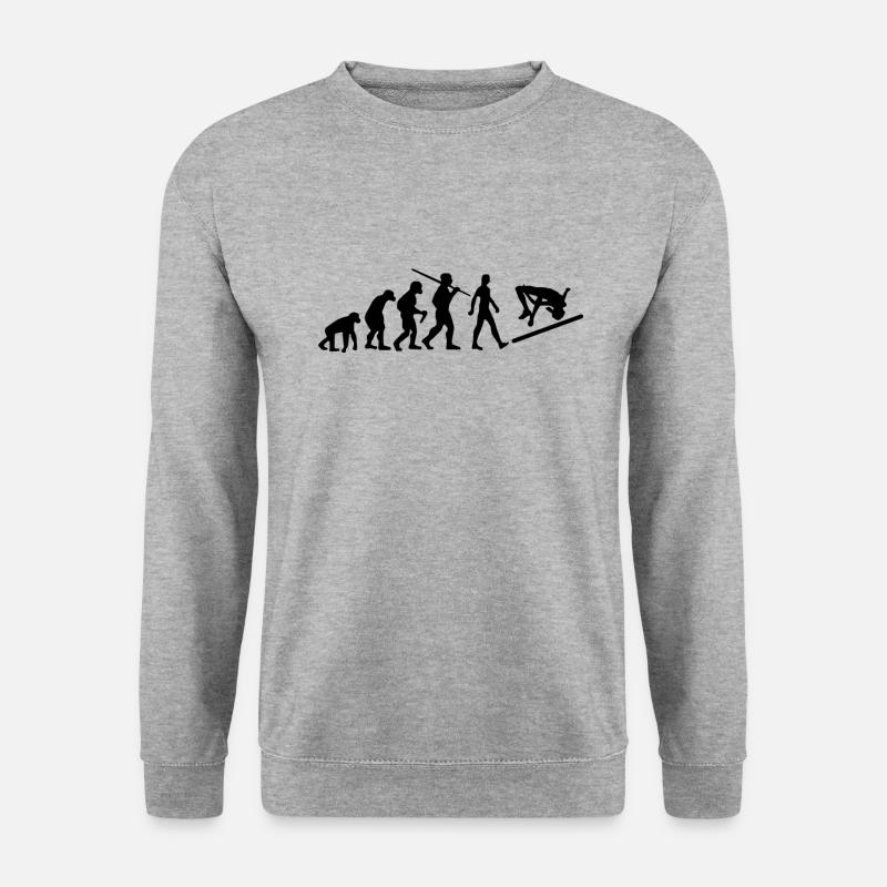 High Jump Evolution Jump - Unisex Sweatshirt - salt & pepper
