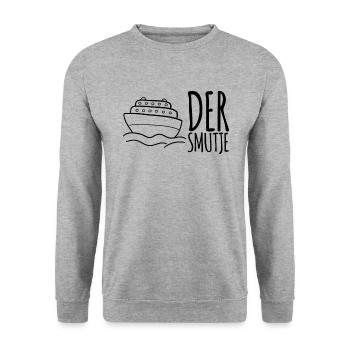 The Smutje - Unisex Sweatshirt - salt & pepper - Front - Alina (178cm) & Michal (187cm)