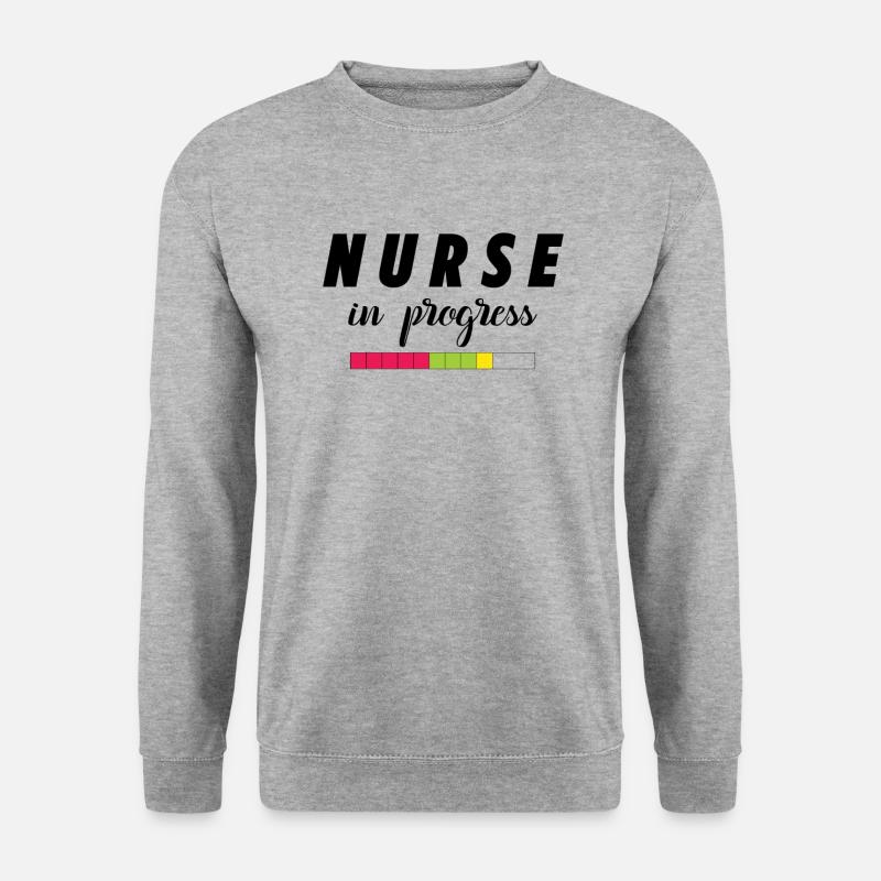 Nurse in work - Unisex Sweatshirt - salt & pepper
