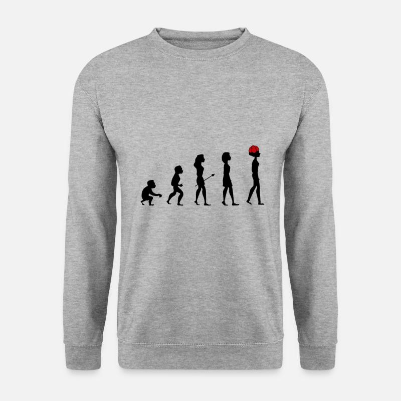 schwarzwaldmädel schwarzwald schwarzwaldmarie - Unisex Pullover - Weißgrau meliert